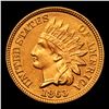 Image 2 : 1863 Indian Cent 1c Grades Choice Unc