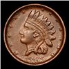 Image 2 : 1863 Indian F-87-356a Civil War Token 1c Grades xf+