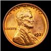 Image 2 : 1921-p Lincoln Cent 1c Grades Choice Unc RB