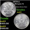 Image 1 : 1879-o Morgan Dollar $1 Grades Select Unc