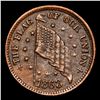 Image 2 : 1863 Shoot Him on the Spot Dix F-207-908a Civil War Token 1c Grades AU Details