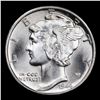 Image 2 : 1944-d Mercury Dime 10c Grades GEM++ FSB
