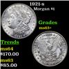 Image 1 : 1921-s Morgan Dollar $1 Grades Select+ Unc