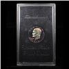 Image 4 : Proof 1971-s Rainbow Toned Eisenhower Dollar $1 Grades GEM++ Proof Deep Cameo