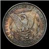 Image 3 : 1889-p Colorfully Toned Morgan Dollar $1 Grades Choice Unc