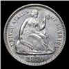 Image 2 : 1870-p Seated Liberty Half Dime 1/2 10c Grades Select Unc