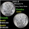 Image 1 : 1921-d Morgan Dollar $1 Grades Choice+ Unc