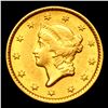 Image 2 : 1851 Gold Dollar $1 Grades Choice AU/BU Slider