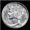 Image 2 : 1925-p Mercury Dime 10c Grades Choice Unc FSB