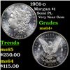 Image 1 : 1901-o Morgan Dollar $1 Grades Choice+ Unc