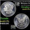 Image 1 : 1880/79-s Vam 8 Top 100 I4 R4 Morgan Dollar $1 Grades GEM Unc PL