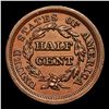 Image 3 : 1853 Braided Hair Half Cent 1/2c Grades Select Unc BN