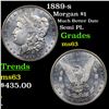 Image 1 : 1889-s Morgan Dollar $1 Grades Select Unc