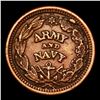 Image 3 : (1863) Army & Navy F-225a/327a Civil War Token 1c Grades vf++