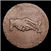 Image 3 : (1790's) Am I not A man & A Brother GB D&H-1038C Anti-Slavery Token 1/2P Grades vg+