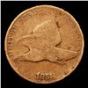 Image 2 : 1858 LL Flying Eagle Cent 1c Grades vg+