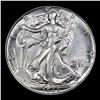 Image 2 : 1946-p Walking Liberty Half Dollar 50c Grades Select AU