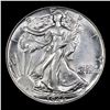 Image 2 : 1946-p Walking Liberty Half Dollar 50c Grades Select AU