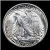 Image 3 : 1942-d Walking Liberty Half Dollar 50c Grades Choice+ Unc