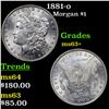 Image 1 : 1881-o Morgan Dollar $1 Grades Select+ Unc