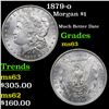 Image 1 : 1879-o Morgan Dollar $1 Grades Select Unc