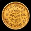 Image 3 : (1863) B.W. Titus Brass NJ-885-A-2B R3 Civil War Token 1c Grades Select Unc