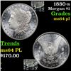 Image 1 : 1880-s Morgan Dollar $1 Grades Choice Unc PL
