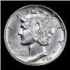 Image 2 : 1929-s Mercury Dime 10c Grades Choice Unc FSB