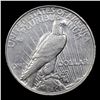 Image 3 : 1927-d Peace Dollar $1 Grades Select AU