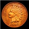 Image 2 : 1902 Indian Cent 1c Grades Choice AU/BU Slider