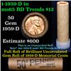 Image 1 : Shotgun Lincoln 1c roll, 1959-d 50 pcs Brandt Wrapper