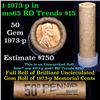 Image 1 : Uncirculated 1c orig shotgun roll, 1973-p  In Old Brandt  wrapper