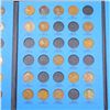 Image 4 : Partial Lincoln Cent Book 1909-1940 41 coins