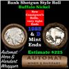 Image 1 : Buffalo Nickel Shotgun Roll in Old Bank Style 'Automat Horn & Hardart' Wrapper 1923 & d Mint Ends