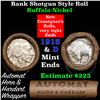 Image 1 : Buffalo Nickel Shotgun Roll in Old Bank Style 'Automat Horn & Hardart' Wrapper 1913 & d Mint Ends