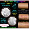 Image 1 : ***Auction Highlight*** Full solid date 1884-o Uncirculated Morgan silver dollar roll, 20 coins (fc)