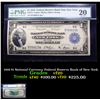 Image 1 : 1918 $1 National Currency Federal Reserve Bank of New York Graded vf20 By PMG