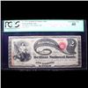 Image 2 : ***Auction Highlight*** PCGS 1865 $2 Lg National Banknote Fr-387a "Lazy Duce" FINEST KNOWN FOR MAINE