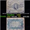 Image 1 : 1863 US Fractional Currency 5c Third Issue fr-1238 Grades vf, very fine