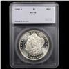 Image 4 : ***Auction Highlight*** 1880-s Morgan Dollar $1 Graded ms66 PL By SEGS