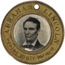 Lincoln and Hamlin Campaign Ferrotype 