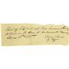 Image 1 : Abraham Lincoln Document Signed 