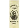 Image 1 : Abraham Lincoln Mourning Ribbon 