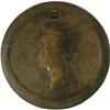 Image 2 : Heavy Bronze Circular Lincoln Relief Profile 
