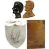 Image 2 : Group of 4 Lincoln Relief Profile Collectibles 