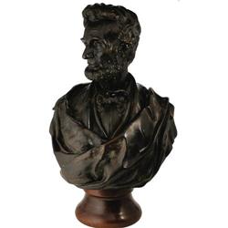 Abraham Lincoln: Bronze Bust by Thomas D. Jones 