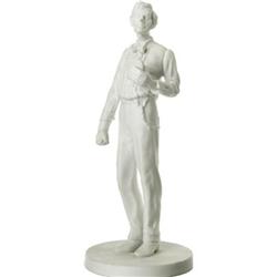 N. Rockwell Bisque Full Length Statue of Lincoln 