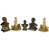 Image 1 : Group of Small Abraham Lincoln Busts & Bookends 