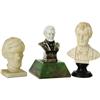 Image 1 : Collection Three Small Busts of Abraham Lincoln 