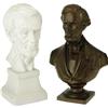 Image 1 : Two Medium-Size Abraham Lincoln Busts. 